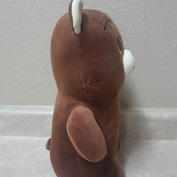 Brown Teddy Bear Kids Plush Toy NWT Size:OS  Seasonal Collection - Picture 6 of 8